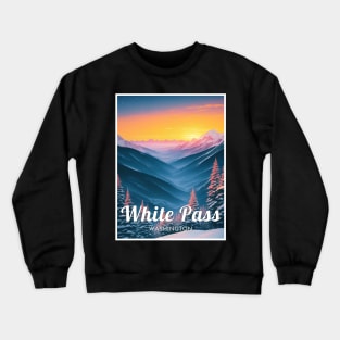 White pass ski - washington Crewneck Sweatshirt